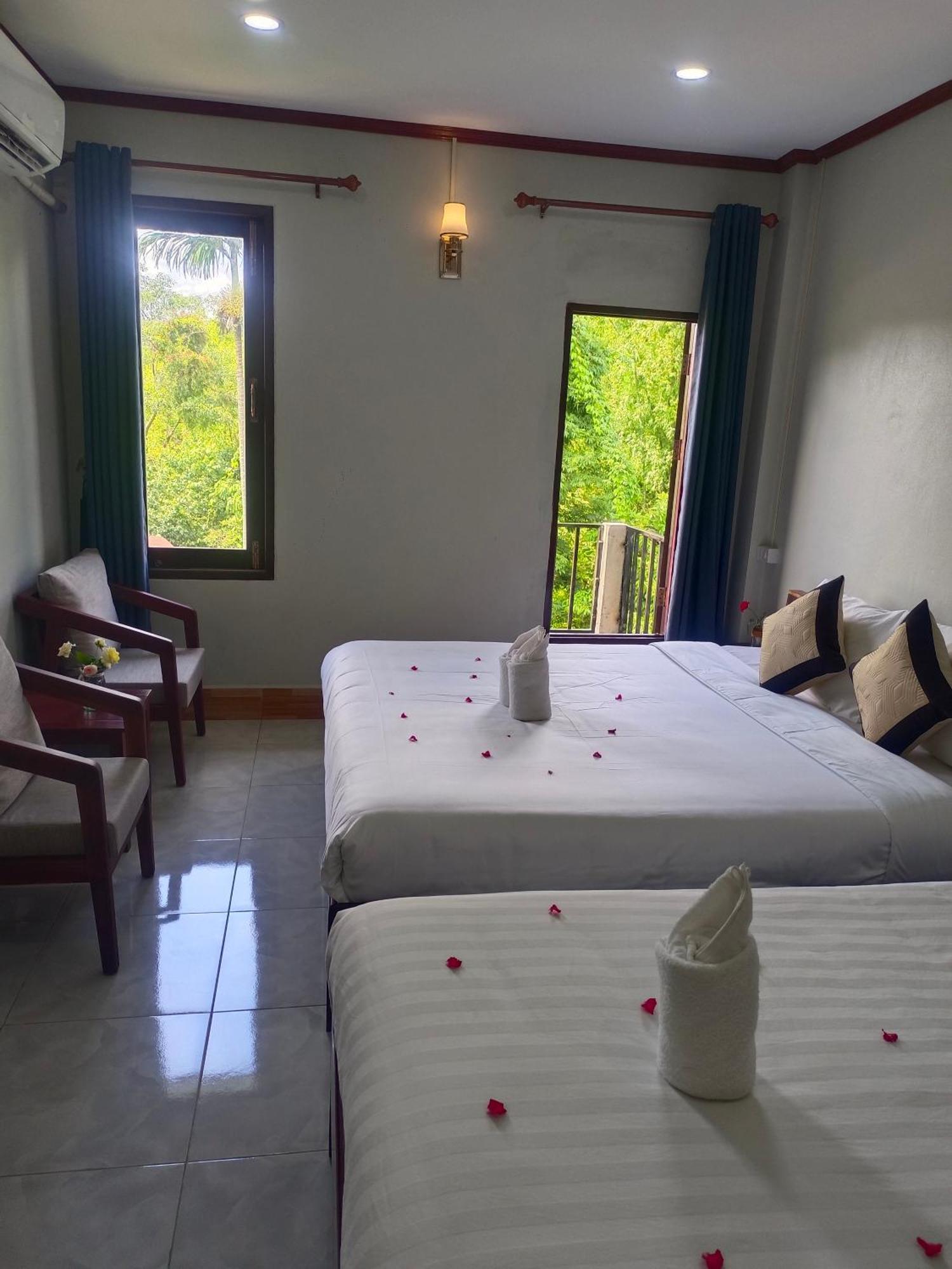Vang Vieng Champa Hotel المظهر الخارجي الصورة
