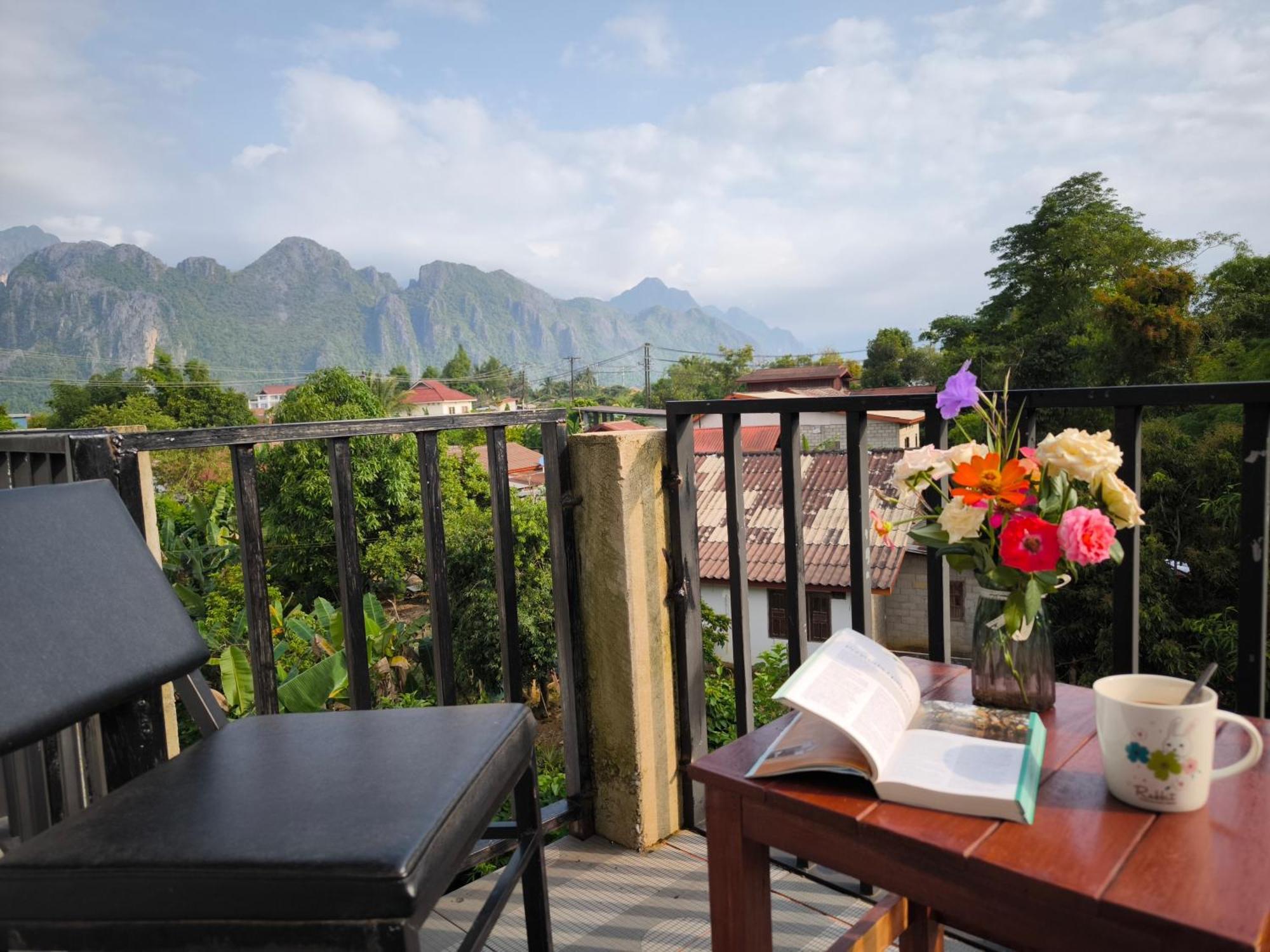 Vang Vieng Champa Hotel المظهر الخارجي الصورة
